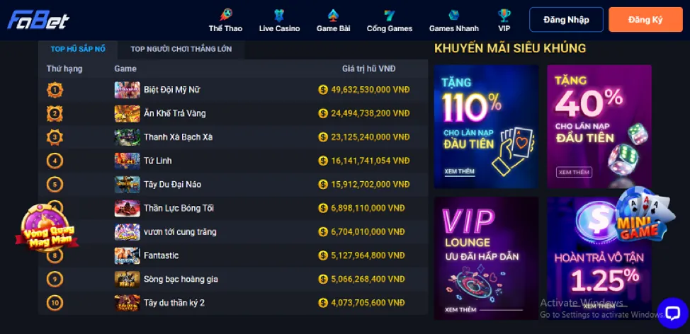 Chương trình VIP 79kin login